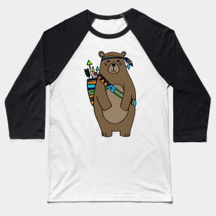 indian bear Baseball T-Shirt